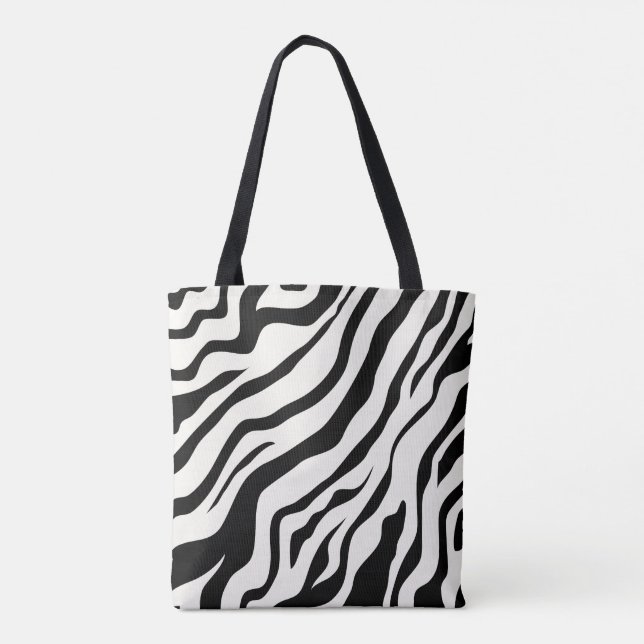 S.K. Zebra Fever Tote Bag (Back)