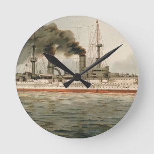 S.M. Grosse Kreuzer 'Furst Bismarck' (H.M. Great C Round Clock