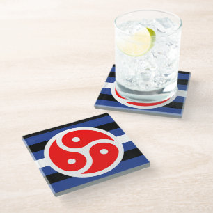 S / M Pride Glass Coaster