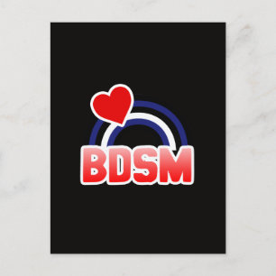 S / M Pride Postcard