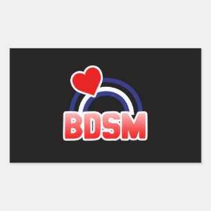 S / M Pride Rectangular Sticker