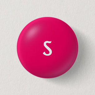 S Monogram Button