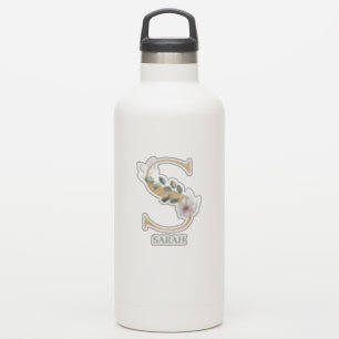 S Monogram Floral Personalised