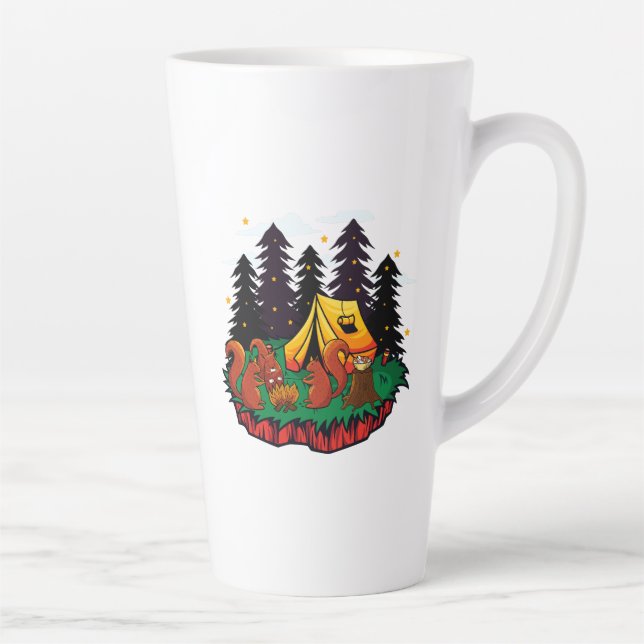 S’more Fun With This Camping Squirrel Latte Mug (Right)