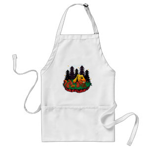 S’more Fun With This Camping Squirrel Standard Apron