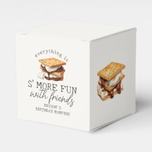 S’mores Fall Bonfire Outdoor Birthday Favour Box
