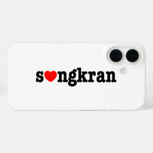 s❤ngkran ~ Heart (Love) Songkran iPhone 16 Case