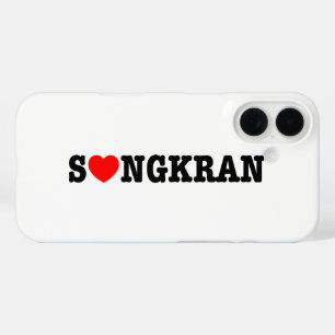 S❤NGKRAN ~ Heart (Love) Songkran iPhone 16 Case