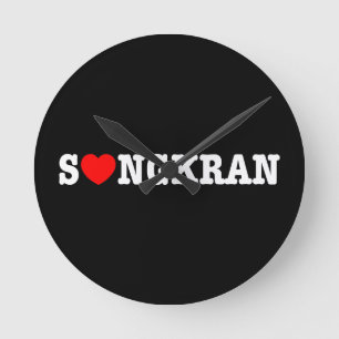 S❤NGKRAN ~ Heart (Love) Songkran Round Clock