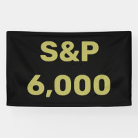 S&P 6,000 Level Stock Market Index Celebration
