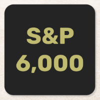 S&P 6,000 Level Stock Market Index Celebration