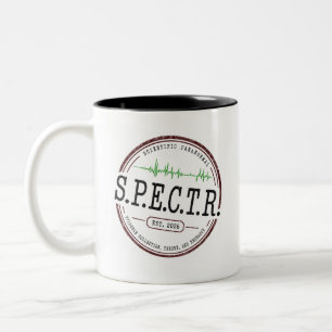 S.P.E.C.T.R. Logo Coffee Mug Haunted Hearts