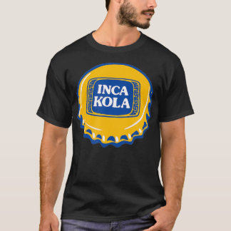 s Peru Soda Bottle Inca Kola Bubble gum Drinks T-Shirt
