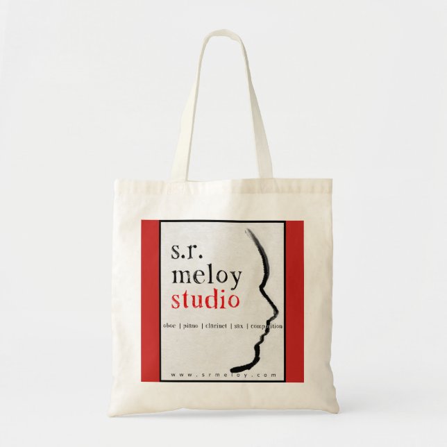 S.R. Meloy Studio Book Tote Bag (Front)