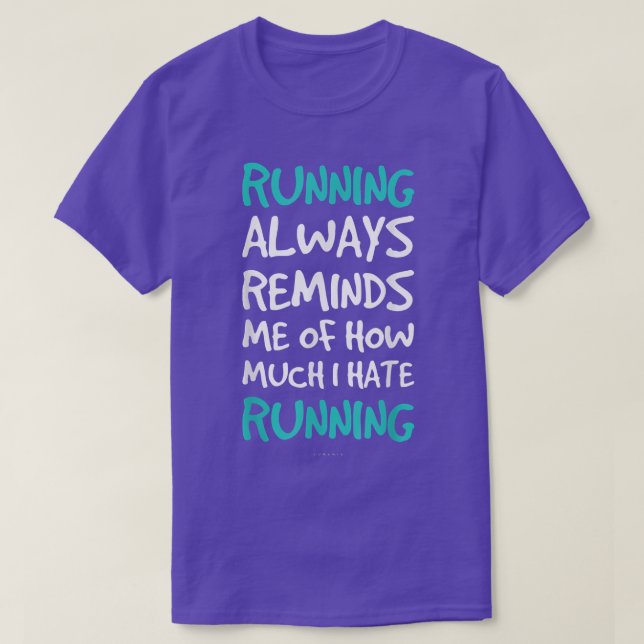 s Running Motivation Marathon Runner Gift Funny  T-Shirt (Design Front)
