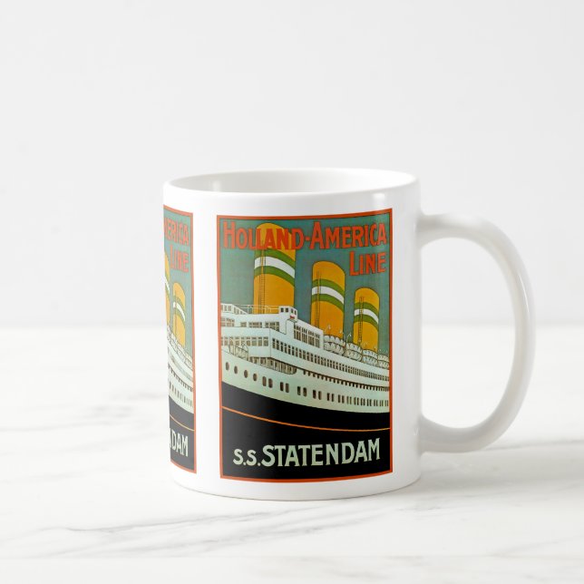 s.s. Statendam Coffee Mug (Right)