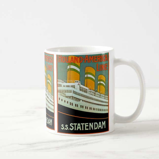 s.s. Statendam Coffee Mug (Right)