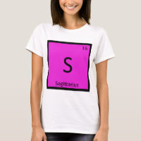 S - Sagittarius Zodiac Sign Chemistry Symbol
