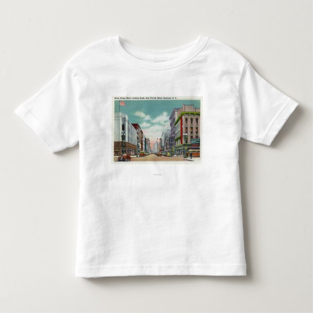S Salina Street from Fayette Street Toddler T-Shirt (Front)