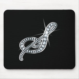S Script "Diamond Bling" Mouse Pad