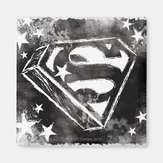 S-Shield With Stars Magnet (Front)