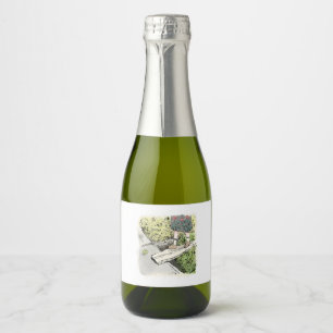 s sparkling wine label