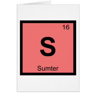 S - Sumter South Carolina Chemistry Periodic Table