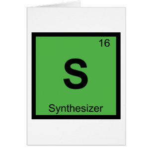 S - Synthesizer Music Chemistry Periodic Table