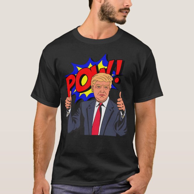 s Trump Comic T-Shirt (Front)