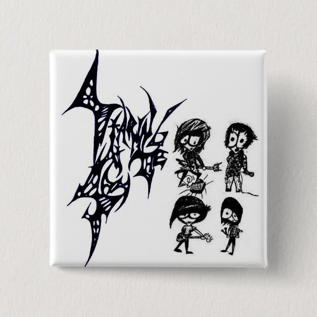 S@TS "The Band" 15 Cm Square Badge (Front)