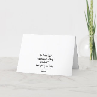 s Turtle Hatchling note card