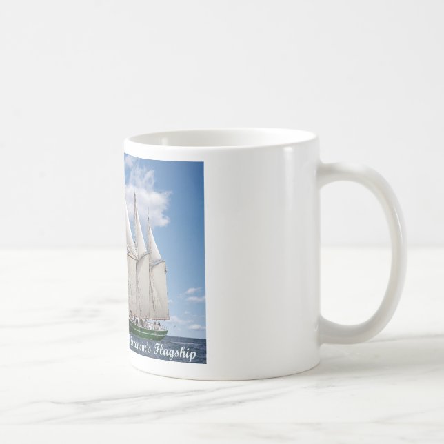 S/V Denis Sullivan at full sail Coffee Mug (Right)