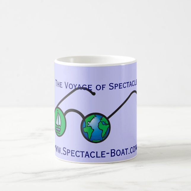 S/V Spectacle Mug in Blue (Center)