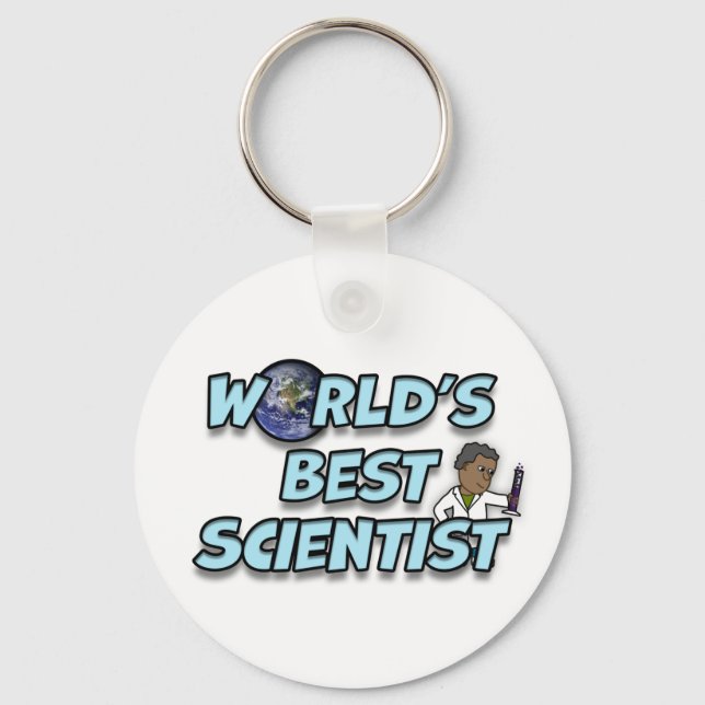 's Werelds beste Wetenschapper Key Ring (Front)