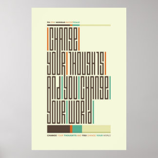 SA.0294 - Norman VP Quote Typography Poster