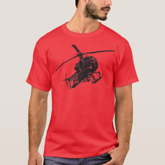 SA 315B Lama Helicopter T-Shirt