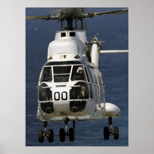 SA-330 Puma Helicopter Poster
