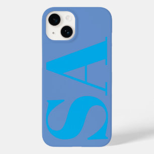 SA blue iPhone case