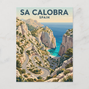 Sa Calobra Spain Postcard
