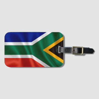 SA Flag  Luggage Tag