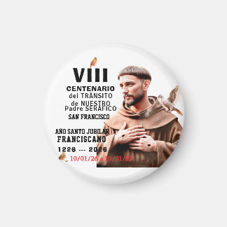 Sa  Francisco de Assisi Glossy Poster Magnet