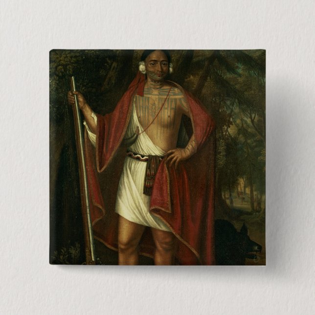 Sa Ga Yeath Qua Pieth Tonne 15 Cm Square Badge (Front)