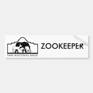 sa logo, ZOOKEEPER Bumper Sticker
