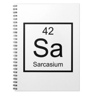 Sa Sarcasium Element Notebook