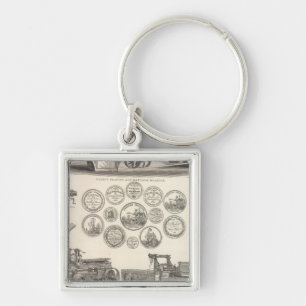 SA Woods Machine Company Key Ring