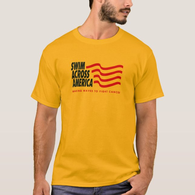 SAA yellow T - Customised T-Shirt (Front)