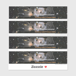 SAAA logo stickers