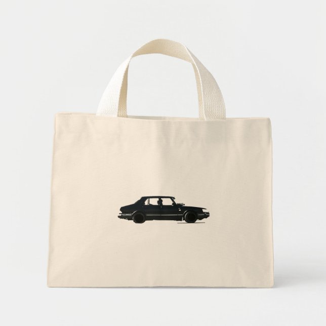 SAAB 900 MINI TOTE BAG (Front)
