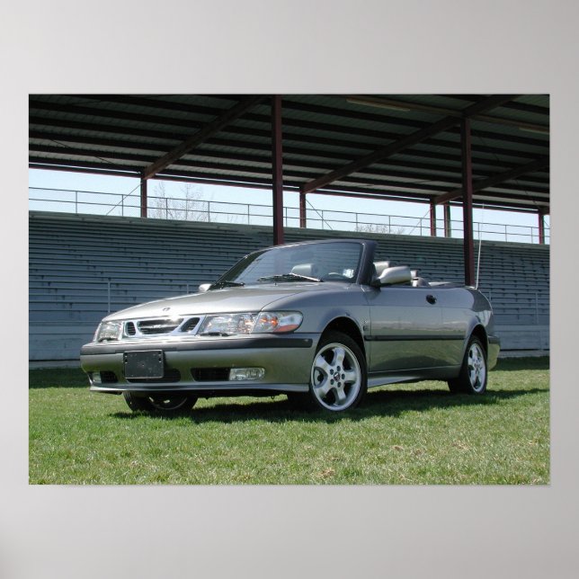 Saab 9-3 Convertible Poster (Front)
