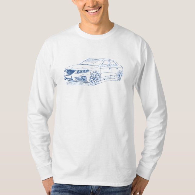 Saab 9-5 2011 T-Shirt (Front)